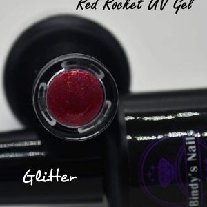 Red Rocket UV Glitter Gel