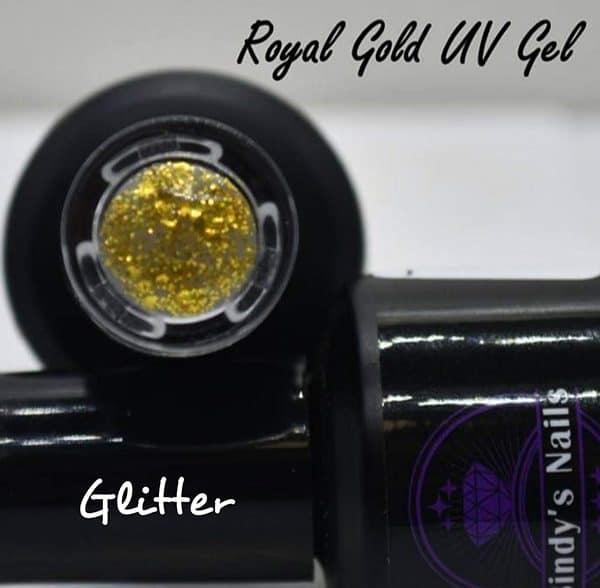 Royal Gold Glitter UV Gel
