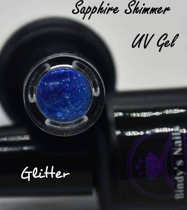 Sapphire Shimmer UV Glitter Gel