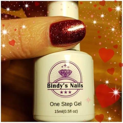 Bindy's One Step Gel in red