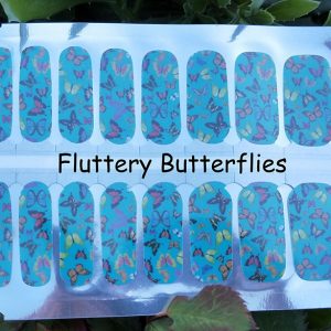 Fluttery Butterflies Nail Wraps