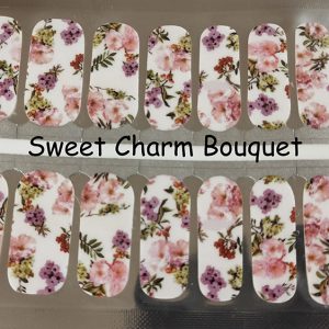 Sweet Charm Bouquet Nail Wraps