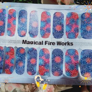 Bindy's Nails Magical Fire Works Nail Polish Wraps