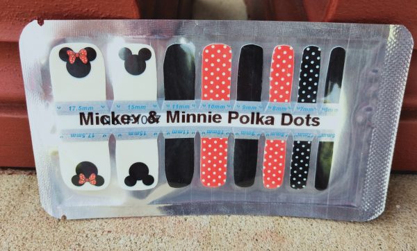 Bindy's Mickey & Minnie Polka Dots Nail Polish Wraps
