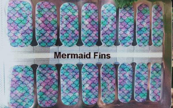 Bindy's Mermaid Fins Nail Polish Wraps