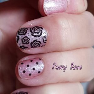 Bindy's Nails Peony Rose Nail Polish Wrap