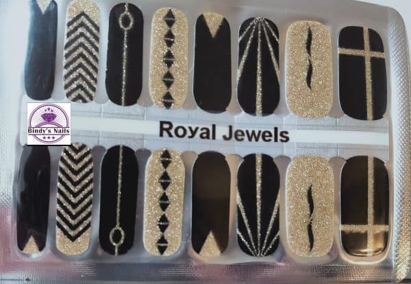 Bindy's Royal Jewels Nail Polish Wrap