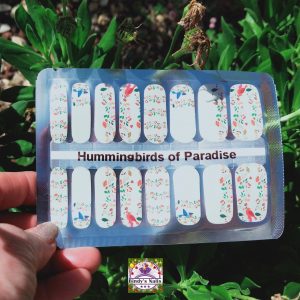 Bindy's Nails Hummingbirds of Paradise