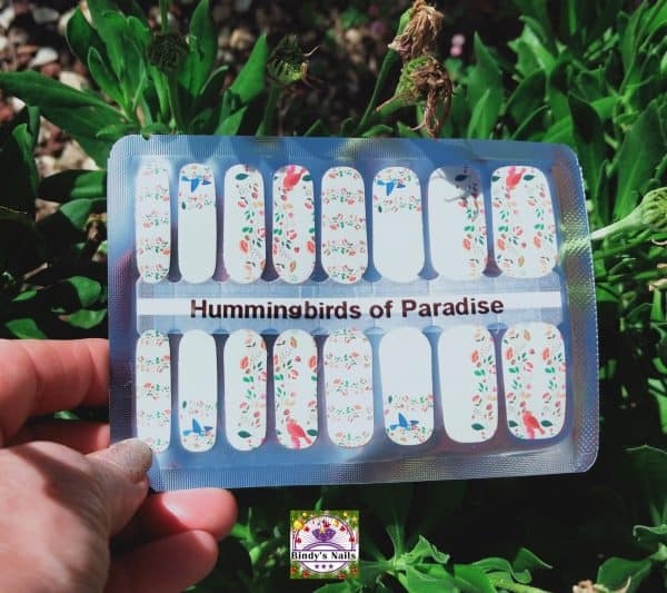 Bindy's Nails Hummingbirds of Paradise