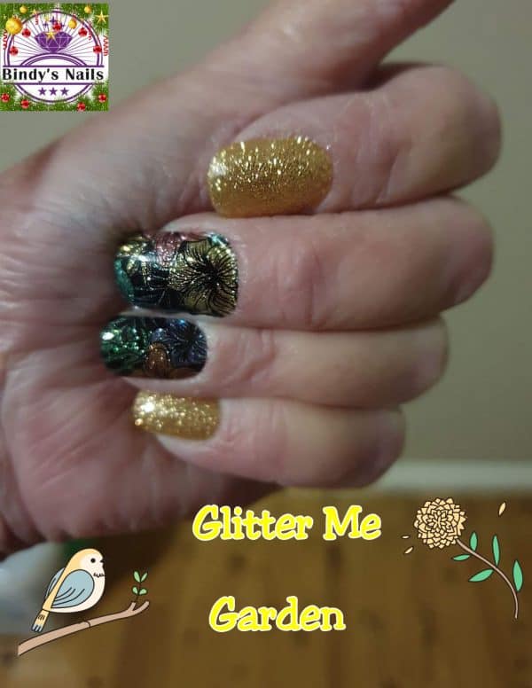Bindy's Nails Glitter Me Garden