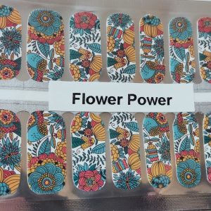 Bindy's Flower Power Nail Polish Wrap