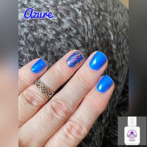 Bindy's Nails Azure with Princess Garden as a accent scent