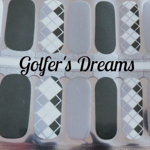 Bindy's Golfer Dreams Nail Polish Wrap
