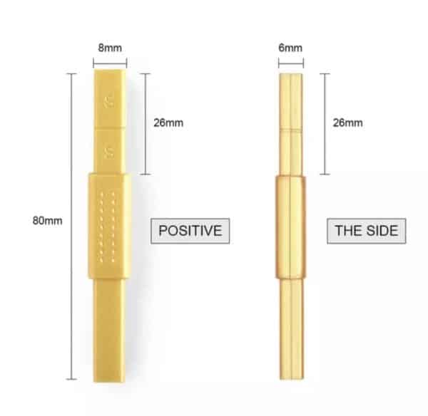 Bindy's Gold Multi-function Magnetic Stick