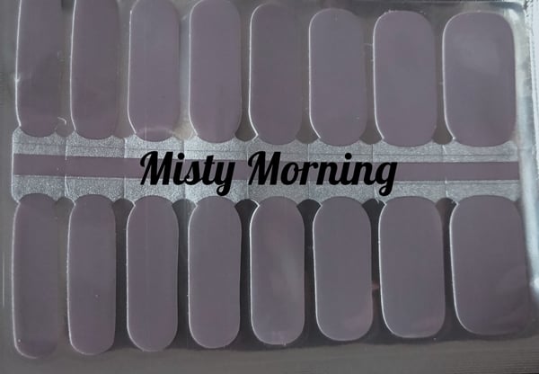 Bindy's Misty Morning Nail Polish Wrap