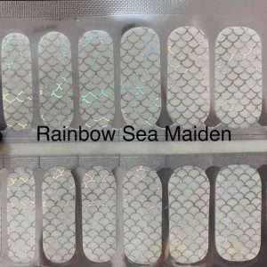 Bindy's Rainbow Sea Maiden Nail Polish Wrap
