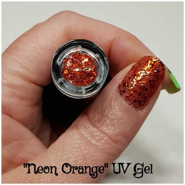 Bindy's Neon Orange 3 Step UV Gel