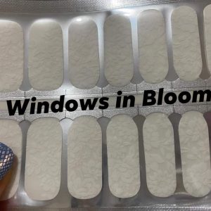 Bindy's Windows In Bloom Nail Polish Wrap