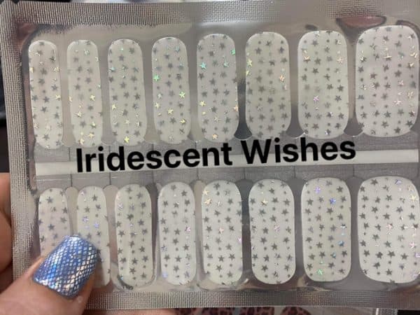 Bindy's Nails Iridescent Wishes Nail Polish Wrap