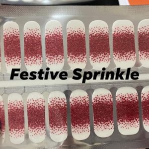 Bindy's Festive Sprinkle Nail Polish Wrap