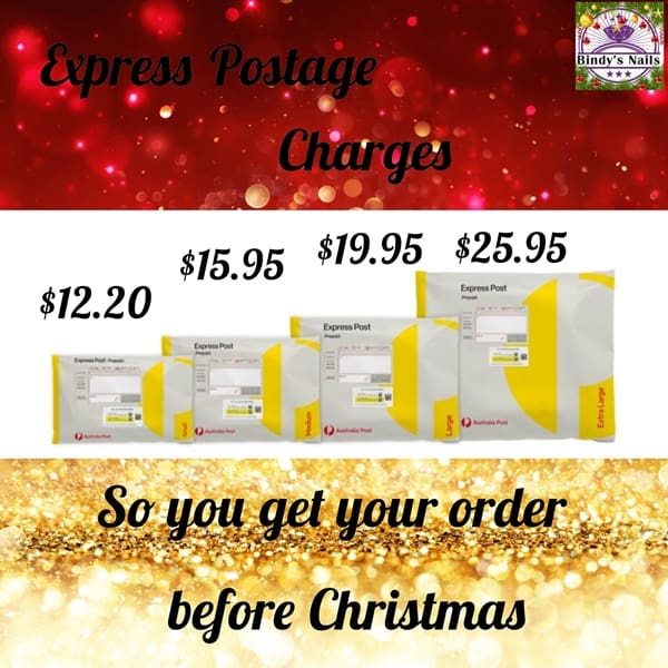 Express Postage charges in Australia