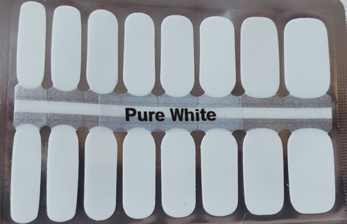 Bindy's Pure White Nail Polish Wrap