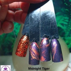 Bindy's Midnight Tiger Nail Polish Wrap
