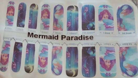 Bindy's Nails Mermaid Paradise Nail Polish Wrap