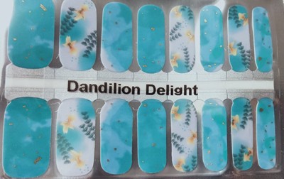 Bindy's Dandilion Delight Nail Polish Wrap