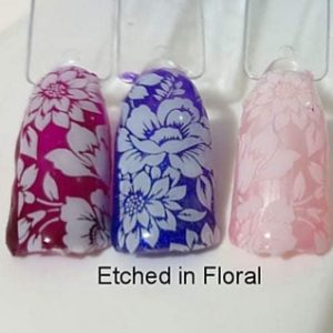 Bindy's Etched in Floral Nail Polish Wrap