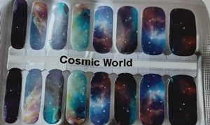 Bindy's Cosmic World Nail Polish Wrap