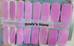 Bindy's Hope Nail Polish Wrap