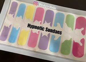 Bindy's Hypnotic Sundaes Nail Polish Wrap