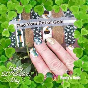 Bindy's Find Your Pot Of Gold Nail Polish Wrap