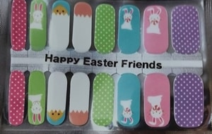 Bindy's Happy Easter Friends Nail Polish Wrap