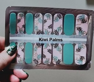 Bindy's Kiwi Palms Nail Polish Wrap