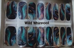 Bindy's Wild Whirpool Nail Polish Wrap