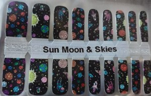 Bindy's Sun Moon & Skies Nail Polish Wrap