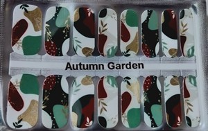 Bindy's Autumn Garden Nail Polish Wrap