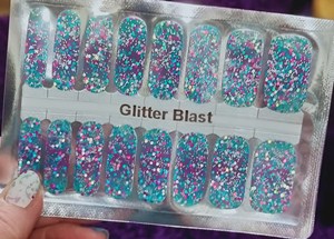 Bindy's Glitter Blast Nail Polish Wrap