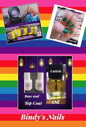 Bindy's Rainbow Three Step UV Gel Deal