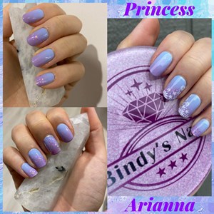 Princess Arianna & Daisy a Day Nail Polish Wrap