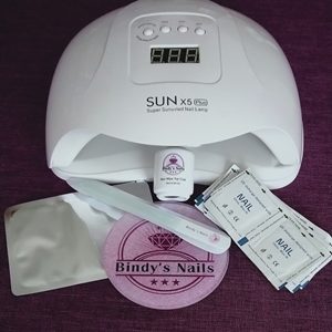 Bindy's Non Wipe Top Coat with Sun x5 Plus Led/ UV Lamp