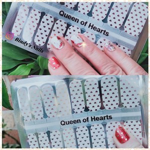 Bindy's Queen of Hearts Nail Polish Wrap