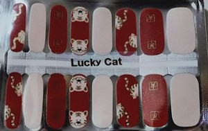 Bindy's Lucky Cat Nail Polish Wrap