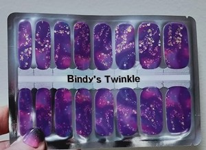 Bindy's Twinkle Nail Polish Wrap