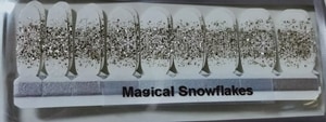 Bindy's Magical Snowflakes Nail Polish Wrap