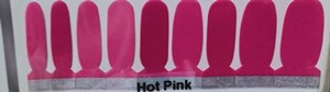Bindy's Hot Pink Nail Polish Wrap