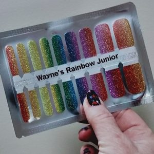 Bindy's Wayne's Rainbow Junior Nail Polish Wrap