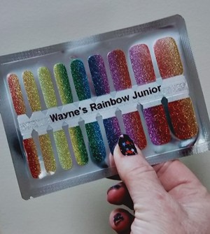 Bindy's Wayne's Rainbow Junior Nail Polish Wrap